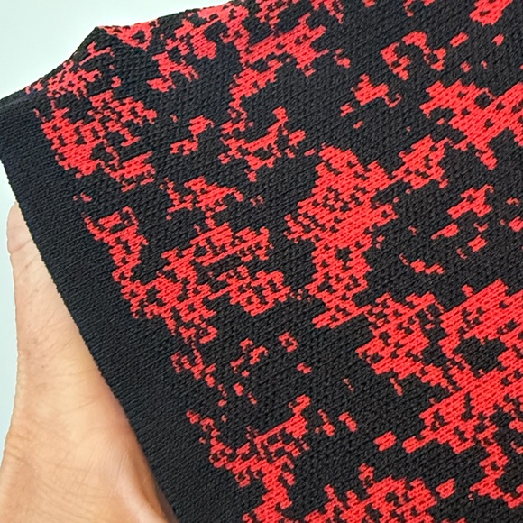 Yoana Baraschi Red and Black Dress, never worn - Picture 4 of 6